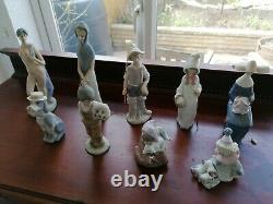 Lladro Casades Nao Collection Job lot Figures Vintage Porcelain Pottery Home