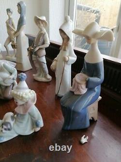 Lladro Casades Nao Collection Job lot Figures Vintage Porcelain Pottery Home