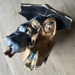 Lladro'Children in a Snowy Winter' Rare Ltd Edition Porcelain No 2228 perfect