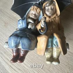 Lladro'Children in a Snowy Winter' Rare Ltd Edition Porcelain No 2228 perfect