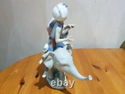 Lladro Children on an Elephant 5352