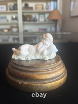 Lladro Children's Nativity, Baby Jesus, Bisque Porcelain Vintage