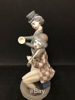 Lladro Circus Concert. 5856. Clowns playing musical instruments