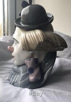 Lladro Clown With Bowler Hat, Discontinued / Vintage and Original BoxCheap