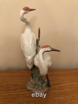 Lladro Courting Cranes. 1611. Perfect in box