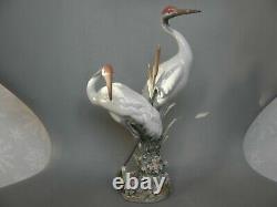 Lladro Courting Cranes Figurine 1611