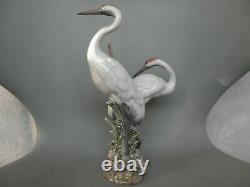 Lladro Courting Cranes Figurine 1611