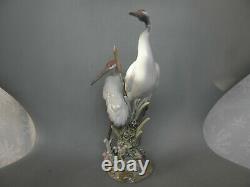 Lladro Courting Cranes Figurine 1611