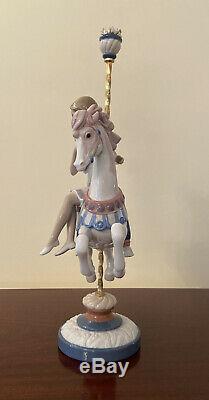 Lladro Daisa 1985 Girl On A Carousel In Great Condition