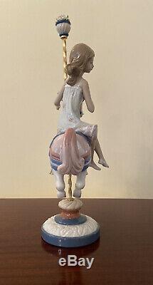 Lladro Daisa 1985 Girl On A Carousel In Great Condition