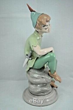 Lladro Disney Limited Edition Figurine Peter Pan Ref. 7529 Signed & Boxed