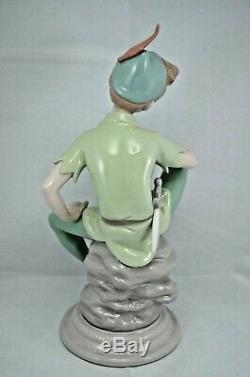 Lladro Disney Limited Edition Figurine Peter Pan Ref. 7529 Signed & Boxed