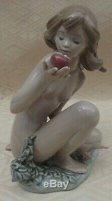 Lladro Eve1482 Nude Porcelain Figurine Rare Retired 1987 Unboxed VGC