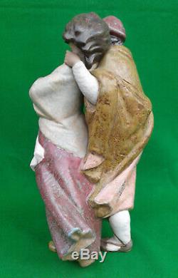 Lladro Facing The Wind Gres Finish 1279