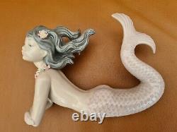 Lladro Fantasy Mermaid 1414 RARE and Retired
