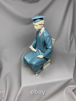 Lladro Figure, Graduating Male Student, School, University, No. 5198