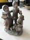 Lladro Figurine 3 Children+ Dog Singing 1239 Christmas Carol 24cm 9.5 Lladró