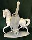 Lladro Figurine #4516 Woman On Horse Lovely Condition Lady 17.75