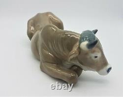 Lladro Figurine 5482 Nativity Ox Cow