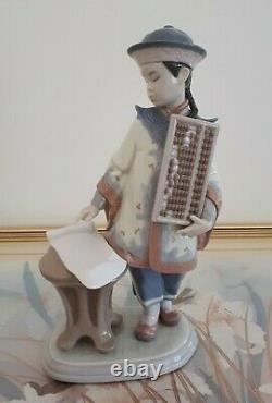 Lladro Figurine Asian Scholar #6177 C1995/2002