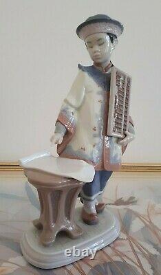 Lladro Figurine Asian Scholar #6177 C1995/2002