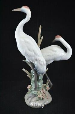 Lladro Figurine Courting Cranes Ref. 1611