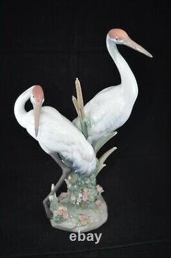 Lladro Figurine Courting Cranes Ref. 1611