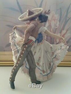 Lladro Figurine Mexican Dancers #5415
