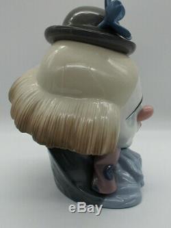 Lladro Figurine Pensive Clown 5130 c. 1982