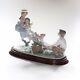 Lladro Figurine, Seesaw Friends, 6169, With Base