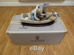 Lladro Fishing with Gramps. In perfect condition and in original protective box