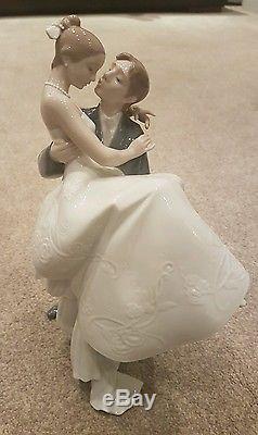 Lladro Genuine Figurine Statue The Happiest Day 1008029 Wedding Hand Made