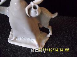 Lladro Girl With Pitcher & Goat Figurine 4590 Retired By Alfredo Ruiz Dairy