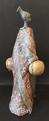 Lladro Gres Gifts to the Earth. 12478. Africa collection. 16.25''. In Box