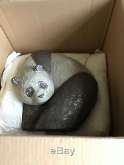Lladro Gres Panda III Discontinued 010 12462 New In Box Signed Huge China Spain