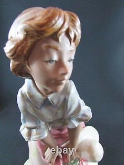 Lladro Gres Pottery Rare Figure c. 1970s