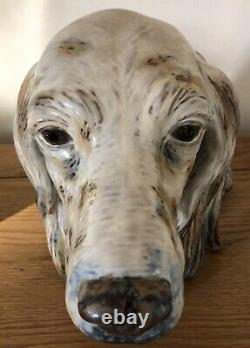 Lladro Gres Setters Head. 12045. Rare piece