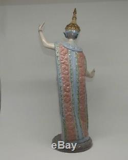 Lladro Handmade in Spain figure Siamese Dancer Female Tall 5593