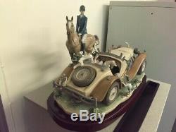 Lladro Horse and Car