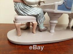 Lladro JAZZ BAND Figurine #5930 JAZZ Duo Singer & Pianist Perfect