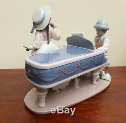 Lladro JAZZ BAND Figurine #5930 JAZZ Duo Singer & Pianist Perfect