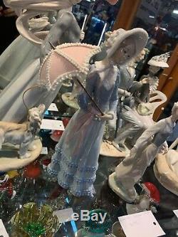 Lladro Lady With Parasol