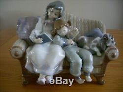 Lladro Large Figure'big Sister' Model 5735 Lovely Example About 22 Cms Long