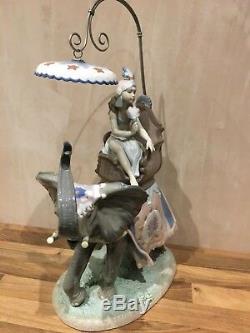 Lladro Large elephant with girl #1780 Limited Edition N0 286