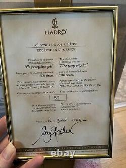 Lladro Lord Of The Rings Set Of 3 Limited To 500 Each Rare