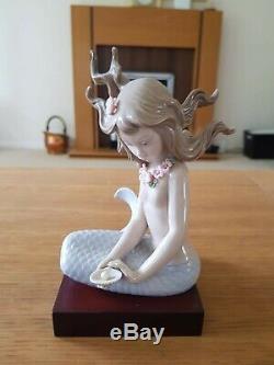 Lladro Mirage Mermaid Figurine, porcelain, excellent condition