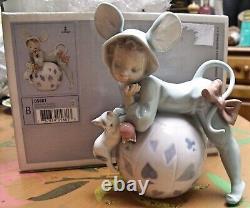 Lladro Mischievous Mouse Rare Model 05881 Boxed