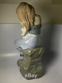 Lladro My Little Girl #1297 Mother Holding Child Porcelain Figure Nao by Lladro