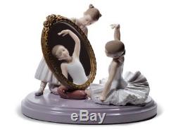 Lladro My Perfect Pose 8571 Ballerinas Large piece with Box DISCOUNTED