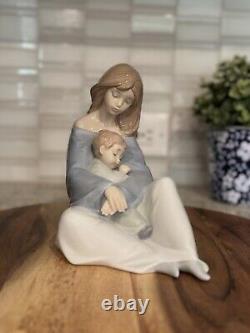 Lladro NAO #1554 The Greatest Bond Mother & Boy Child Figurine Statue RETIRED